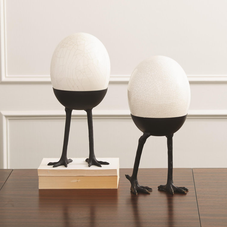 Global Views Ostrich Egg on Legs & Reviews Perigold